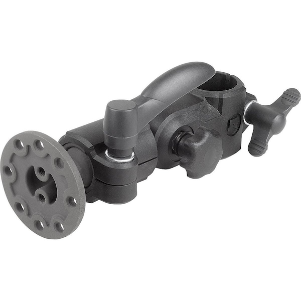 Kipp Monitor Bracket With Ball Joint, Thermoplastic, Comp:Aluminum K1510.3002 - main